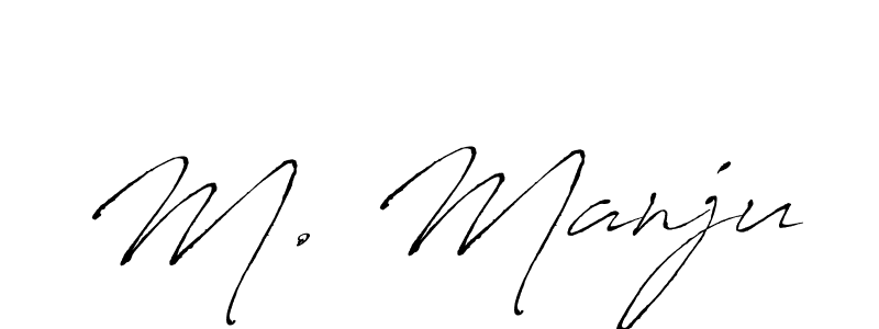 Here are the top 10 professional signature styles for the name M. Manju. These are the best autograph styles you can use for your name. M. Manju signature style 6 images and pictures png