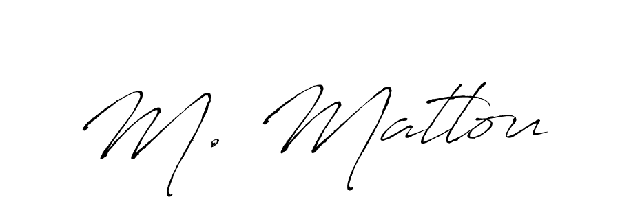 Once you've used our free online signature maker to create your best signature Antro_Vectra style, it's time to enjoy all of the benefits that M. Matlou name signing documents. M. Matlou signature style 6 images and pictures png