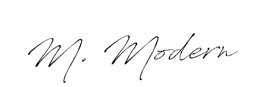 Similarly Antro_Vectra is the best handwritten signature design. Signature creator online .You can use it as an online autograph creator for name M. Modern. M. Modern signature style 6 images and pictures png