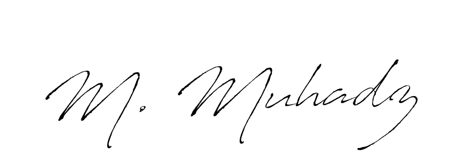 Make a beautiful signature design for name M. Muhadz. Use this online signature maker to create a handwritten signature for free. M. Muhadz signature style 6 images and pictures png