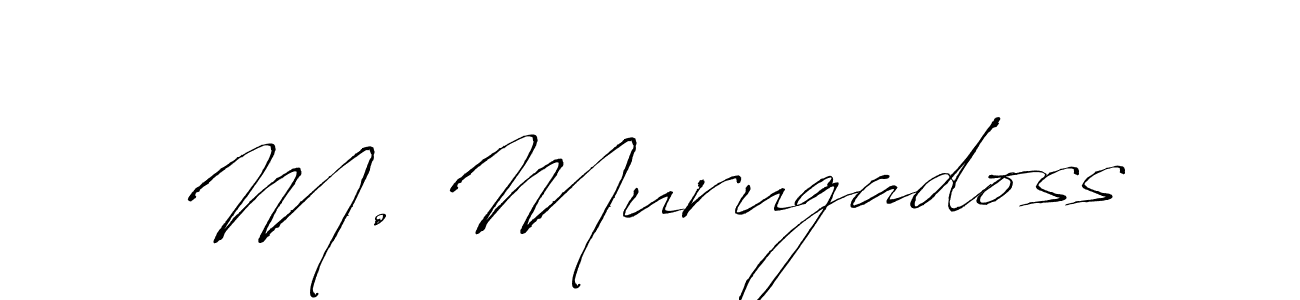 Make a beautiful signature design for name M. Murugadoss. Use this online signature maker to create a handwritten signature for free. M. Murugadoss signature style 6 images and pictures png