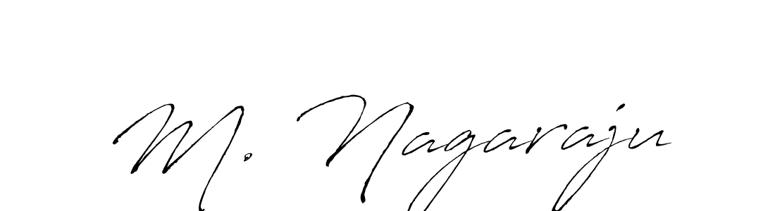 Make a beautiful signature design for name M. Nagaraju. With this signature (Antro_Vectra) style, you can create a handwritten signature for free. M. Nagaraju signature style 6 images and pictures png