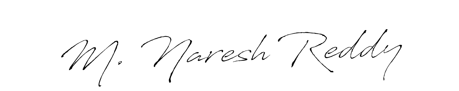 if you are searching for the best signature style for your name M. Naresh Reddy. so please give up your signature search. here we have designed multiple signature styles  using Antro_Vectra. M. Naresh Reddy signature style 6 images and pictures png