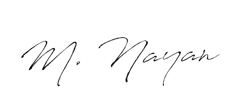 Make a beautiful signature design for name M. Nayan. Use this online signature maker to create a handwritten signature for free. M. Nayan signature style 6 images and pictures png