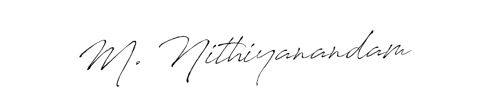 Best and Professional Signature Style for M. Nithiyanandam. Antro_Vectra Best Signature Style Collection. M. Nithiyanandam signature style 6 images and pictures png