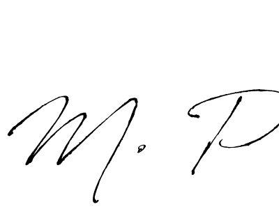 How to make M. P signature? Antro_Vectra is a professional autograph style. Create handwritten signature for M. P name. M. P signature style 6 images and pictures png