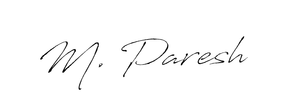 Make a beautiful signature design for name M. Paresh. Use this online signature maker to create a handwritten signature for free. M. Paresh signature style 6 images and pictures png