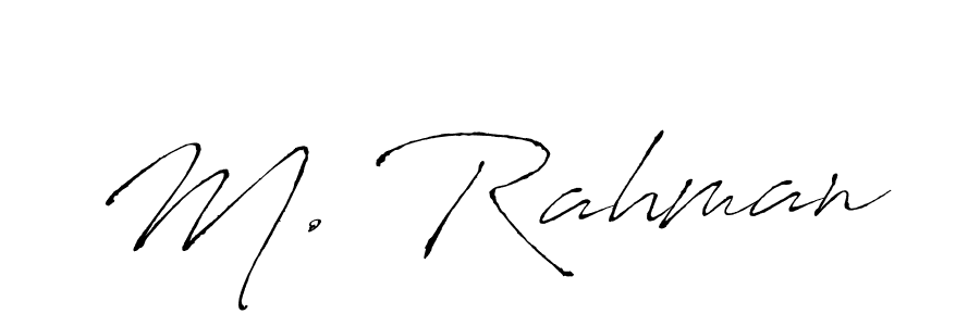 How to Draw M. Rahman signature style? Antro_Vectra is a latest design signature styles for name M. Rahman. M. Rahman signature style 6 images and pictures png