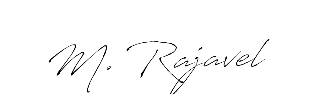 This is the best signature style for the M. Rajavel name. Also you like these signature font (Antro_Vectra). Mix name signature. M. Rajavel signature style 6 images and pictures png
