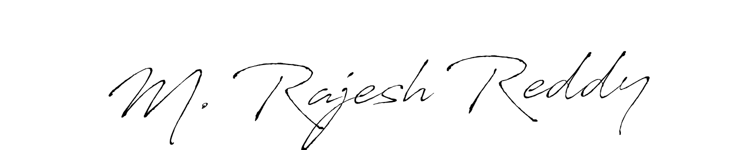 How to Draw M. Rajesh Reddy signature style? Antro_Vectra is a latest design signature styles for name M. Rajesh Reddy. M. Rajesh Reddy signature style 6 images and pictures png