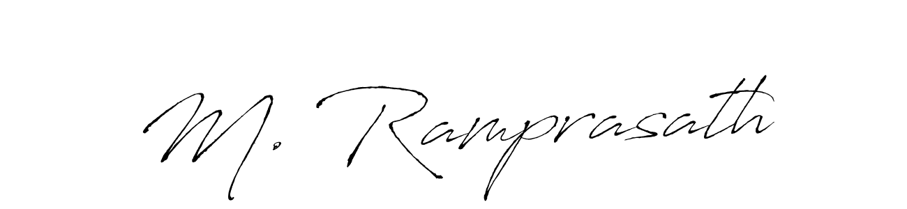 Here are the top 10 professional signature styles for the name M. Ramprasath. These are the best autograph styles you can use for your name. M. Ramprasath signature style 6 images and pictures png