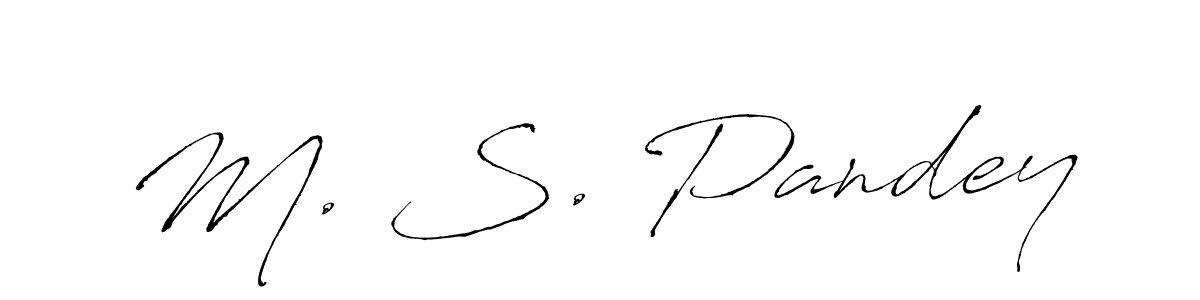 It looks lik you need a new signature style for name M. S. Pandey. Design unique handwritten (Antro_Vectra) signature with our free signature maker in just a few clicks. M. S. Pandey signature style 6 images and pictures png