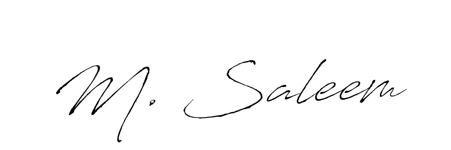 How to Draw M. Saleem signature style? Antro_Vectra is a latest design signature styles for name M. Saleem. M. Saleem signature style 6 images and pictures png