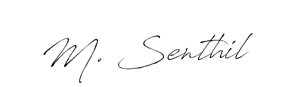 See photos of M. Senthil official signature by Spectra . Check more albums & portfolios. Read reviews & check more about Antro_Vectra font. M. Senthil signature style 6 images and pictures png