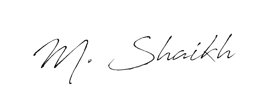 It looks lik you need a new signature style for name M. Shaikh. Design unique handwritten (Antro_Vectra) signature with our free signature maker in just a few clicks. M. Shaikh signature style 6 images and pictures png