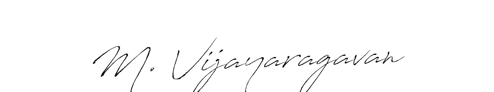 It looks lik you need a new signature style for name M. Vijayaragavan. Design unique handwritten (Antro_Vectra) signature with our free signature maker in just a few clicks. M. Vijayaragavan signature style 6 images and pictures png