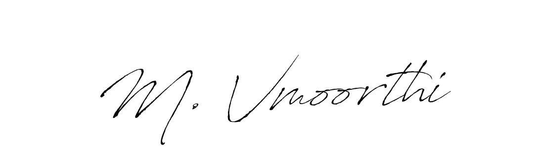 Similarly Antro_Vectra is the best handwritten signature design. Signature creator online .You can use it as an online autograph creator for name M. Vmoorthi. M. Vmoorthi signature style 6 images and pictures png