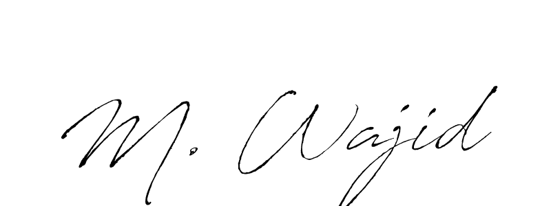 See photos of M. Wajid official signature by Spectra . Check more albums & portfolios. Read reviews & check more about Antro_Vectra font. M. Wajid signature style 6 images and pictures png