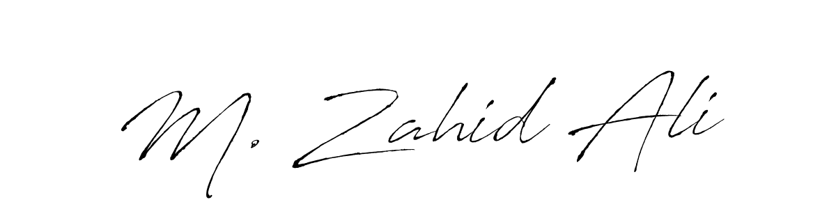 Make a beautiful signature design for name M. Zahid Ali. Use this online signature maker to create a handwritten signature for free. M. Zahid Ali signature style 6 images and pictures png