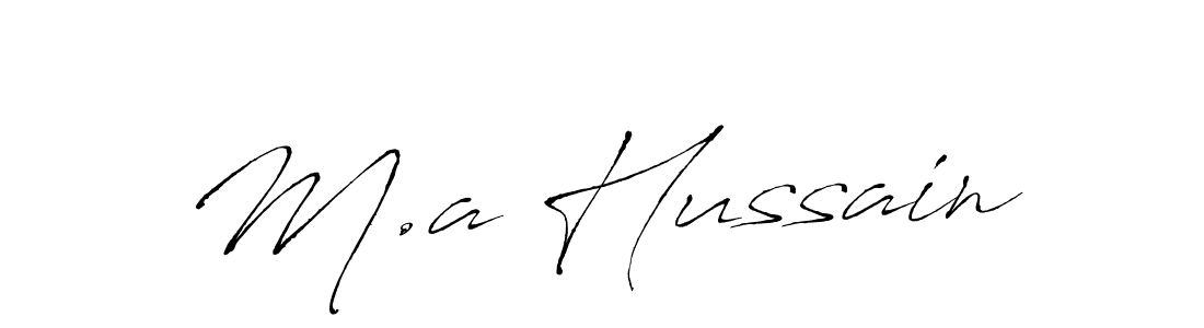 Once you've used our free online signature maker to create your best signature Antro_Vectra style, it's time to enjoy all of the benefits that M.a Hussain name signing documents. M.a Hussain signature style 6 images and pictures png