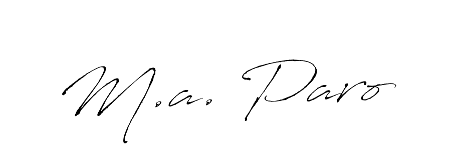 Here are the top 10 professional signature styles for the name M.a. Paro. These are the best autograph styles you can use for your name. M.a. Paro signature style 6 images and pictures png