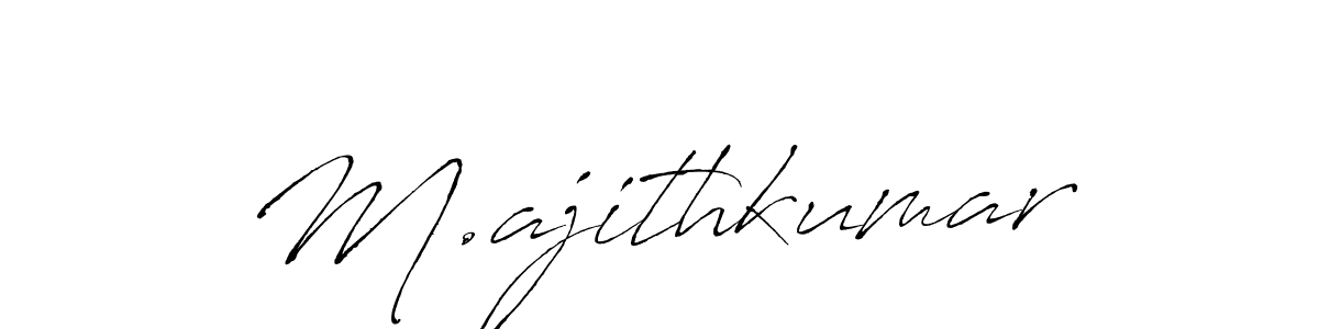 Once you've used our free online signature maker to create your best signature Antro_Vectra style, it's time to enjoy all of the benefits that M.ajithkumar name signing documents. M.ajithkumar signature style 6 images and pictures png