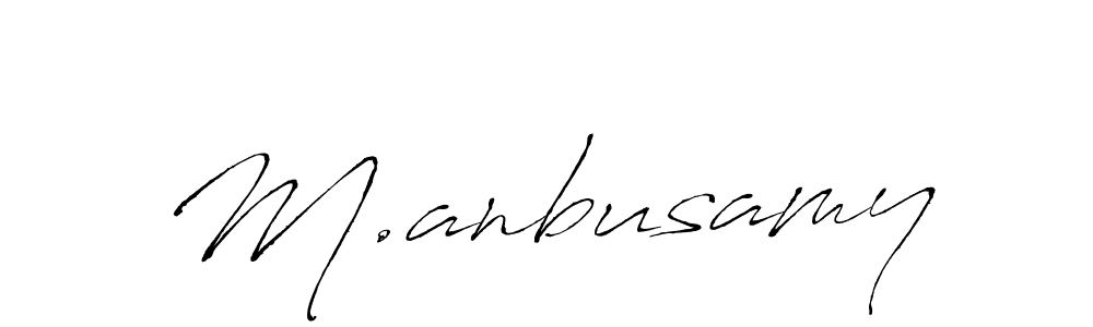 Use a signature maker to create a handwritten signature online. With this signature software, you can design (Antro_Vectra) your own signature for name M.anbusamy. M.anbusamy signature style 6 images and pictures png