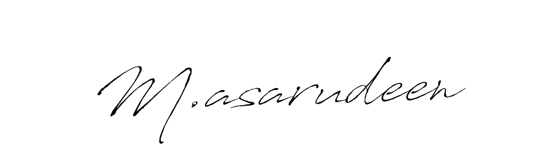 It looks lik you need a new signature style for name M.asarudeen. Design unique handwritten (Antro_Vectra) signature with our free signature maker in just a few clicks. M.asarudeen signature style 6 images and pictures png