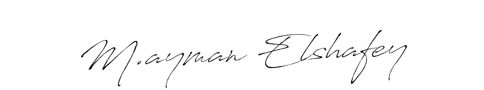 Make a short M.ayman Elshafey signature style. Manage your documents anywhere anytime using Antro_Vectra. Create and add eSignatures, submit forms, share and send files easily. M.ayman Elshafey signature style 6 images and pictures png