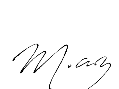 Also we have M.az name is the best signature style. Create professional handwritten signature collection using Antro_Vectra autograph style. M.az signature style 6 images and pictures png