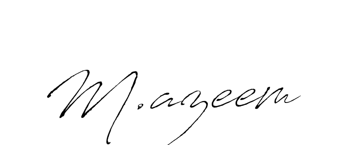 Make a beautiful signature design for name M.azeem. Use this online signature maker to create a handwritten signature for free. M.azeem signature style 6 images and pictures png