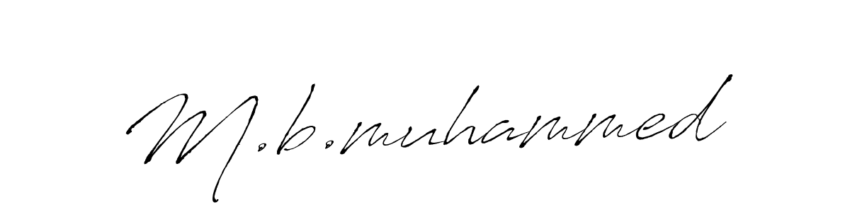 You should practise on your own different ways (Antro_Vectra) to write your name (M.b.muhammed) in signature. don't let someone else do it for you. M.b.muhammed signature style 6 images and pictures png