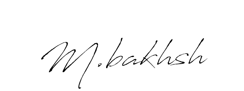 Use a signature maker to create a handwritten signature online. With this signature software, you can design (Antro_Vectra) your own signature for name M.bakhsh. M.bakhsh signature style 6 images and pictures png