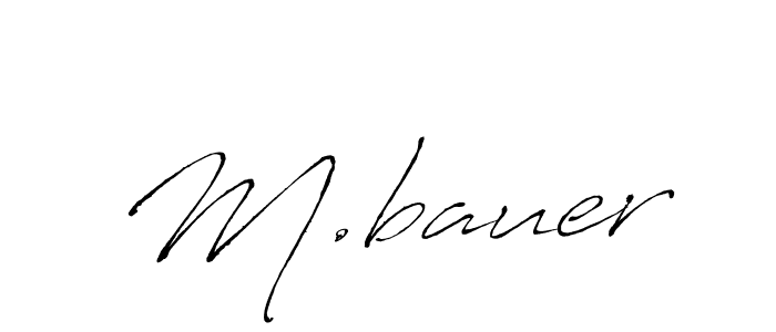 You should practise on your own different ways (Antro_Vectra) to write your name (M.bauer) in signature. don't let someone else do it for you. M.bauer signature style 6 images and pictures png