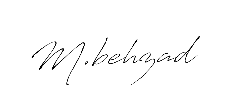 You should practise on your own different ways (Antro_Vectra) to write your name (M.behzad) in signature. don't let someone else do it for you. M.behzad signature style 6 images and pictures png