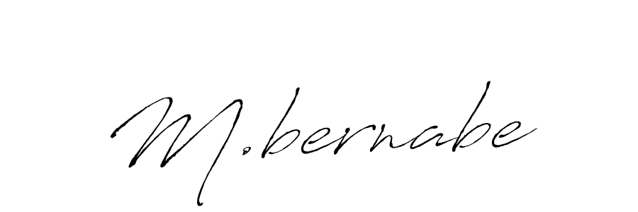 You should practise on your own different ways (Antro_Vectra) to write your name (M.bernabe) in signature. don't let someone else do it for you. M.bernabe signature style 6 images and pictures png