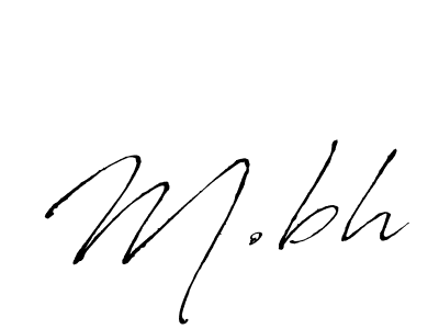 How to Draw M.bh signature style? Antro_Vectra is a latest design signature styles for name M.bh. M.bh signature style 6 images and pictures png