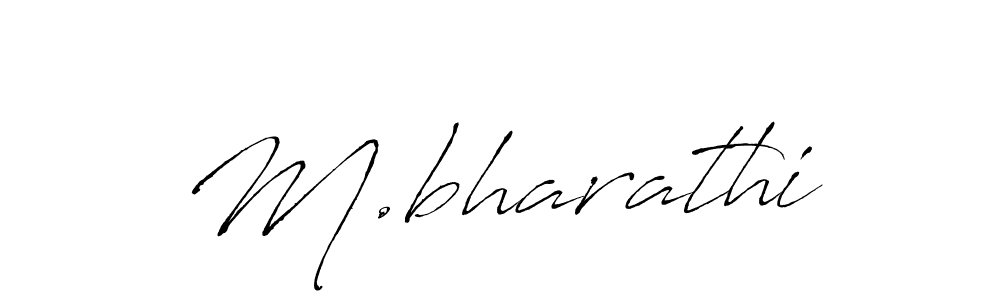 Also You can easily find your signature by using the search form. We will create M.bharathi name handwritten signature images for you free of cost using Antro_Vectra sign style. M.bharathi signature style 6 images and pictures png