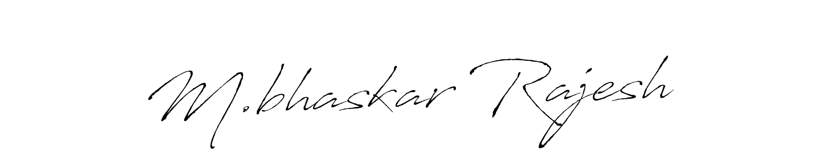 How to Draw M.bhaskar Rajesh signature style? Antro_Vectra is a latest design signature styles for name M.bhaskar Rajesh. M.bhaskar Rajesh signature style 6 images and pictures png