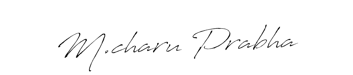 Similarly Antro_Vectra is the best handwritten signature design. Signature creator online .You can use it as an online autograph creator for name M.charu Prabha. M.charu Prabha signature style 6 images and pictures png