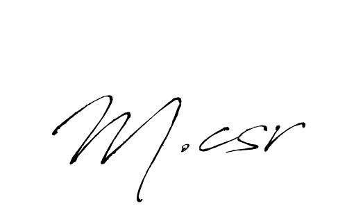 Also You can easily find your signature by using the search form. We will create M.csr name handwritten signature images for you free of cost using Antro_Vectra sign style. M.csr signature style 6 images and pictures png