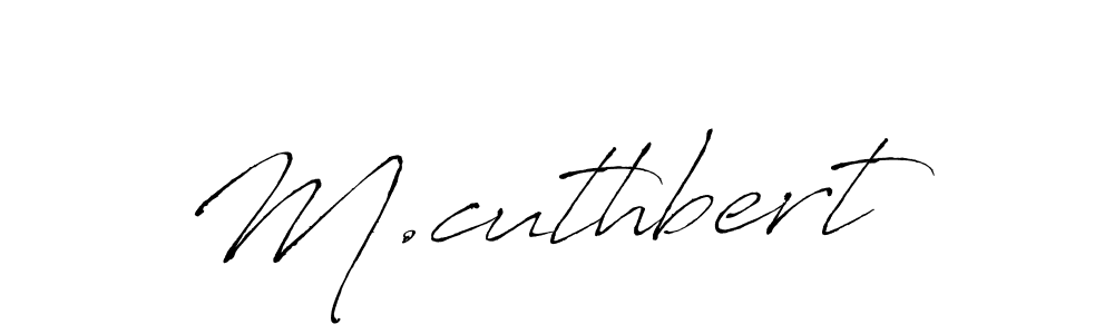 Make a beautiful signature design for name M.cuthbert. Use this online signature maker to create a handwritten signature for free. M.cuthbert signature style 6 images and pictures png