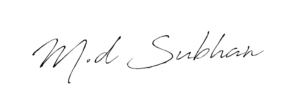 Here are the top 10 professional signature styles for the name M.d Subhan. These are the best autograph styles you can use for your name. M.d Subhan signature style 6 images and pictures png