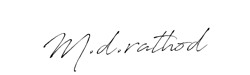 Similarly Antro_Vectra is the best handwritten signature design. Signature creator online .You can use it as an online autograph creator for name M.d.rathod. M.d.rathod signature style 6 images and pictures png