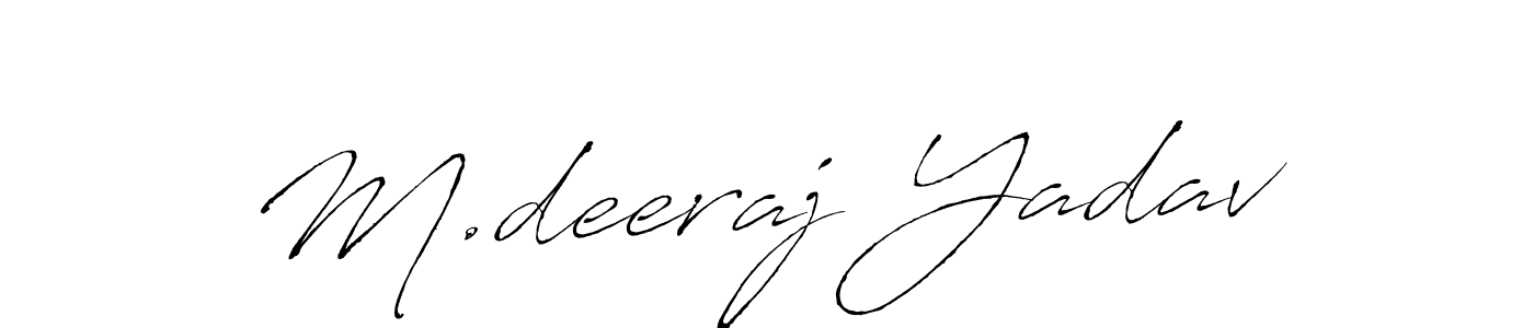 Once you've used our free online signature maker to create your best signature Antro_Vectra style, it's time to enjoy all of the benefits that M.deeraj Yadav name signing documents. M.deeraj Yadav signature style 6 images and pictures png