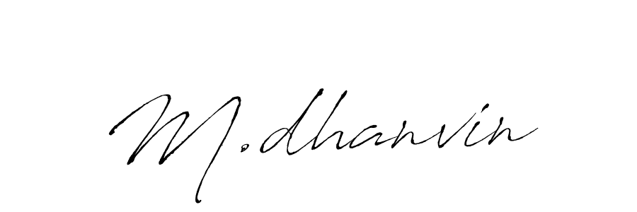 Once you've used our free online signature maker to create your best signature Antro_Vectra style, it's time to enjoy all of the benefits that M.dhanvin name signing documents. M.dhanvin signature style 6 images and pictures png