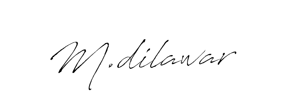 Make a beautiful signature design for name M.dilawar. Use this online signature maker to create a handwritten signature for free. M.dilawar signature style 6 images and pictures png