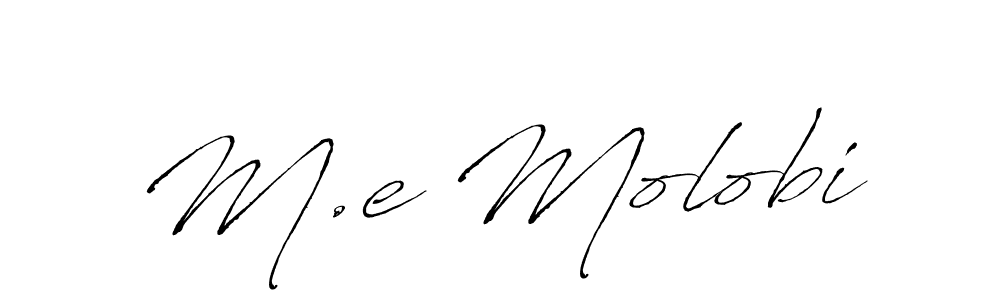 Use a signature maker to create a handwritten signature online. With this signature software, you can design (Antro_Vectra) your own signature for name M.e Molobi. M.e Molobi signature style 6 images and pictures png