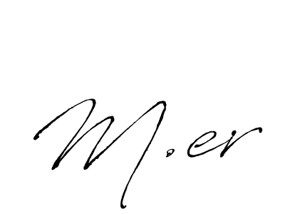 Make a beautiful signature design for name M.er. Use this online signature maker to create a handwritten signature for free. M.er signature style 6 images and pictures png