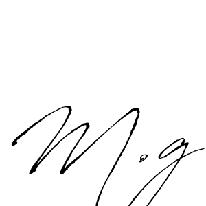 How to make M.g name signature. Use Antro_Vectra style for creating short signs online. This is the latest handwritten sign. M.g signature style 6 images and pictures png